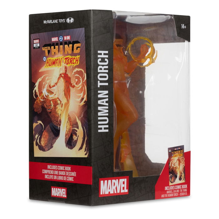 Marvel Collection statuette PVC 1/6 Human Torch (Marvel 2 in 1 #10) 29 cm