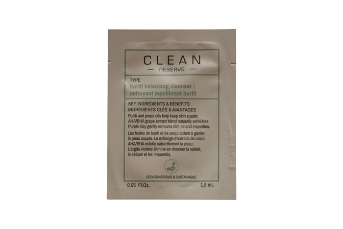 Clean Reserve Gel Nettoyant Équilibrant au Buriti 1,5 ml Échantillon Clean Reserve Gel Nettoyant Équilibrant au Buriti 1,5 ml Échantillon