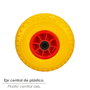 WOLFPACK LINEA PROFESIONAL Roue chariot sacs massifs, jante plastique 20 mm