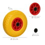 WOLFPACK LINEA PROFESIONAL Roue chariot sacs massifs, jante plastique 20 mm