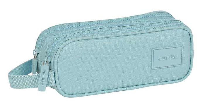 Safta Basic Portatodo Double - Boîte de rangement bleue, 21 x 8 x 6 cm, pour enfants à partir de 3 ans Safta Basic Portatodo Double - Boîte de rangement bleue, 21 x 8 x 6 cm, pour enfants à partir de 3 ans