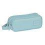 Safta Trousse Fourre-Tout Double Bleu 21 x 8 x 6 cm