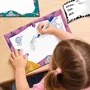 Liscianigiochi Kit École de Dessins Frozen - Feutres Parfumés pour Dessiner et Colorier - 4 Ardoises Effaçables - Guide Progressif - À Partir de 4 Ans