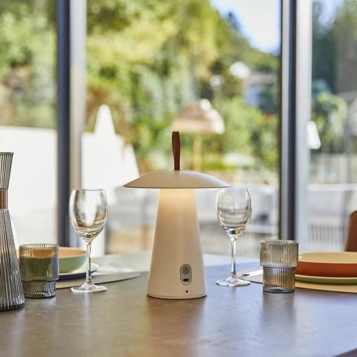 Lumisky Lampe de table sans fil Fungy, Blanc