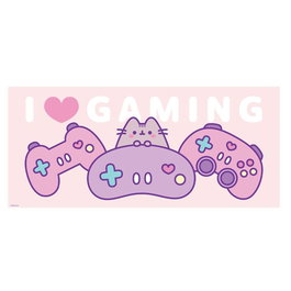 PYRAMID Tapis de souris gaming Pusheen - Design mignon, dimensions 245 x 110 x 110 mm
