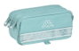 Kappa Basics Portatodo Triple Big "Azul" 21,5x10x8cm, Trousse en Polyester 600D