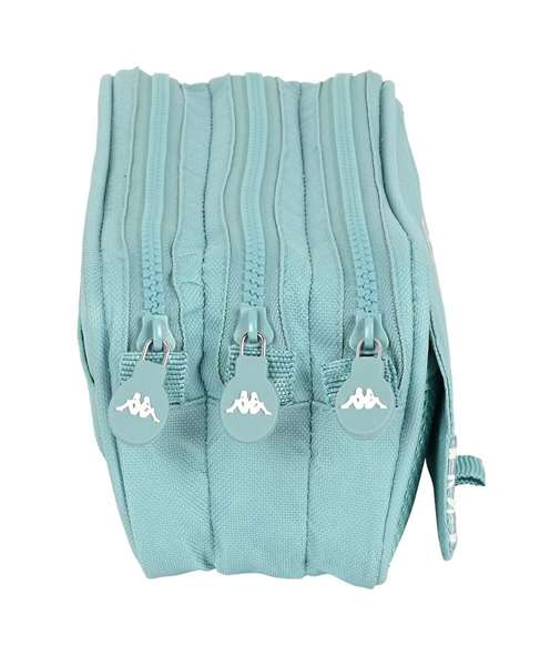 Kappa Basics Portatodo Triple Big "Azul" 21,5x10x8cm, Trousse en Polyester 600D