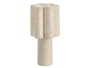 Giftdecor Lampe de table Fleur 43 cm Métal Papier Naturel 20x20x43 cm (Set de 4)