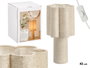 Giftdecor Lampe de table Fleur 43 cm Métal Papier Naturel 20x20x43 cm (Set de 4)