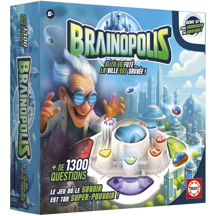 Educa Brainopolis France - Jeu de quiz familial