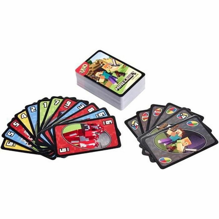 Mattel Minecraft UNO Jeu de cartes<|image>