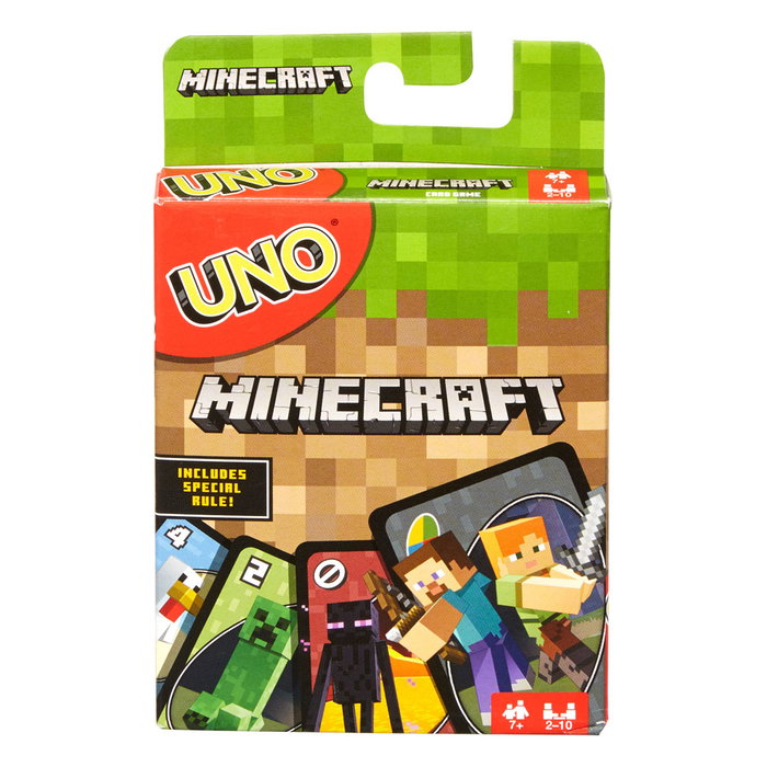 Mattel Minecraft UNO Jeu de cartes Mattel Minecraft UNO Jeu de cartes