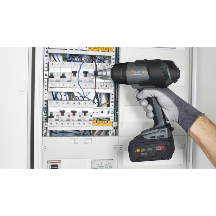Steinel Mobile Heat MH5 Set Décapeur Thermique sans fil avec batterie 18V 5,5 Ah