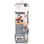 Cosmetic Club Lot de 2 boîtes d'accessoires cheveux noir