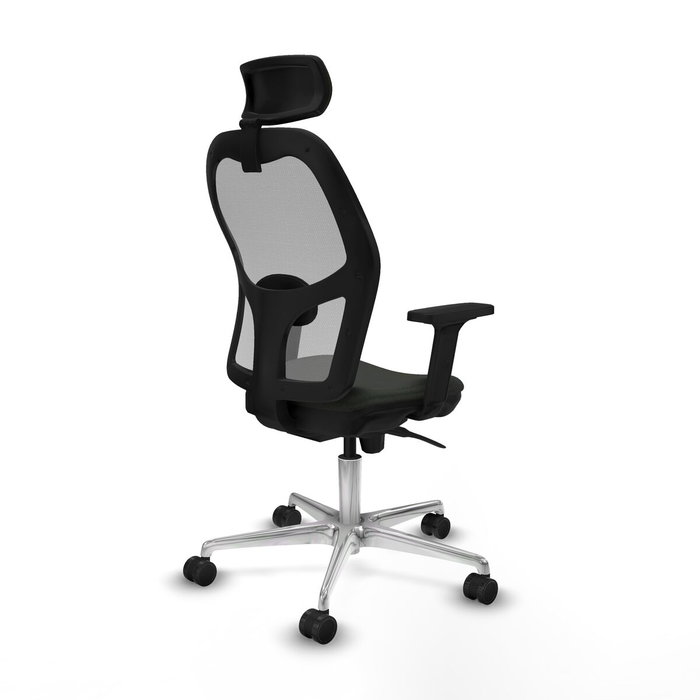 Piqueras y Crespo Chaise de Bureau avec Appui-tête Jorquera Noir Piqueras y Crespo Chaise de Bureau avec Appui-tête Jorquera Noir