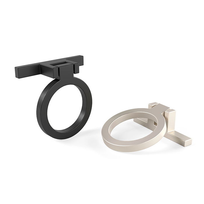 SYSTEM Tirador Belma Ø50 Zamak Finition Nickel