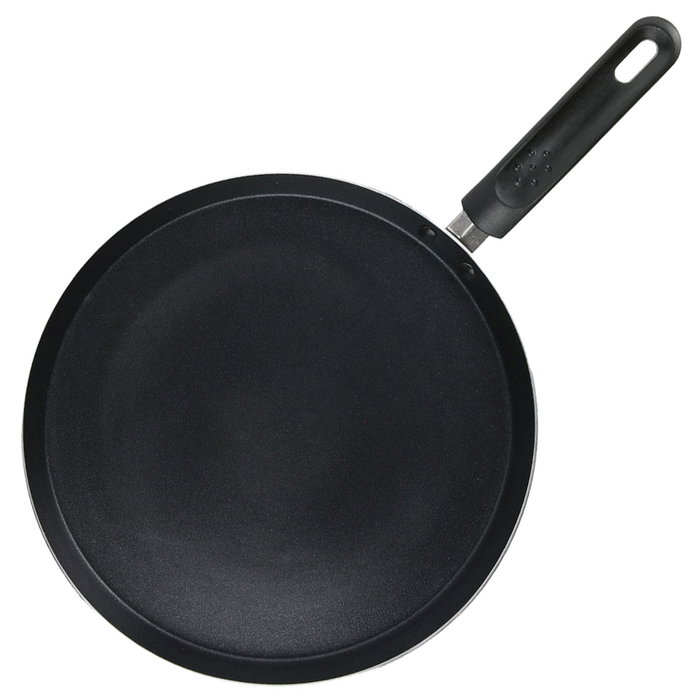 Totally Addict Kit pour crêpes avec ustensiles et poêle 28 cm en aluminium