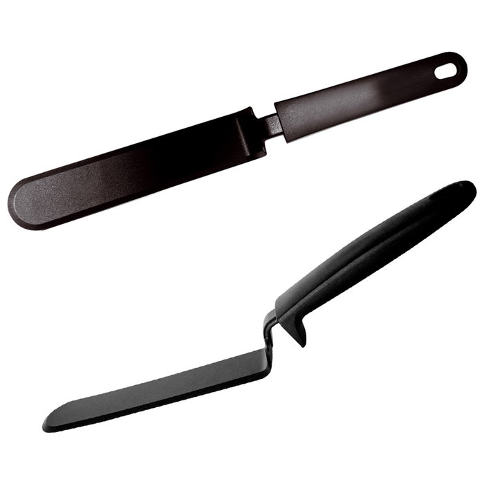 Totally Addict Kit pour crêpes avec ustensiles et poêle 28 cm en aluminium