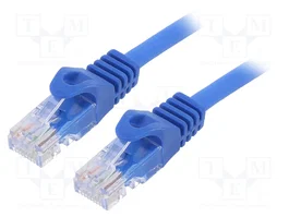GEMBIRD Cordon de raccordement Cat 6 bleu 5m RJ45