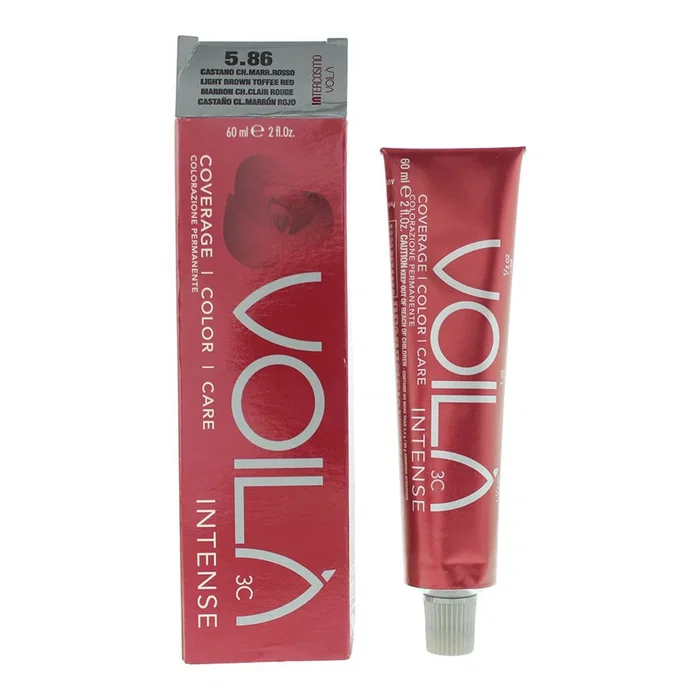 Intercosmo Voila 3C Intense 5.86 Light Brown Toffee Red Intercosmo Voila 3C Intense 5.86 Light Brown Toffee Red
