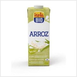 ISOLA Boisson Végétale Riz Bio 6 x 1 L, Sans Gluten, Sans Sucres Ajoutés
