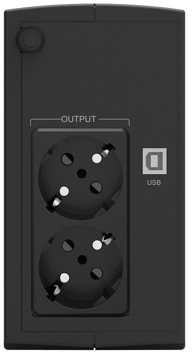 PowerWalker Basic VI 850 SB - Onduleur Line-Interactive, 850VA/480W, Protection AVR, Entrée 162-290VAC, Port USB HID