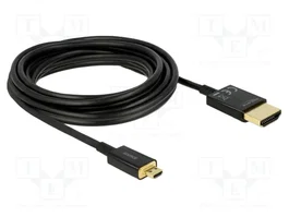 DELOCK Câble HDMI vers micro HDMI 4,5m Noir