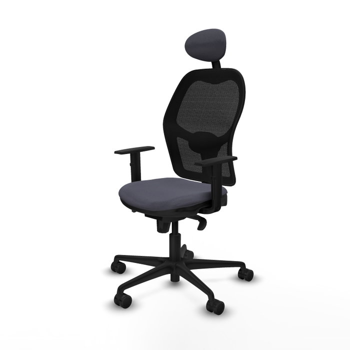 Piqueras y Crespo Chaise de Bureau Jorquera Gris Foncé Piqueras y Crespo Chaise de Bureau Jorquera Gris Foncé