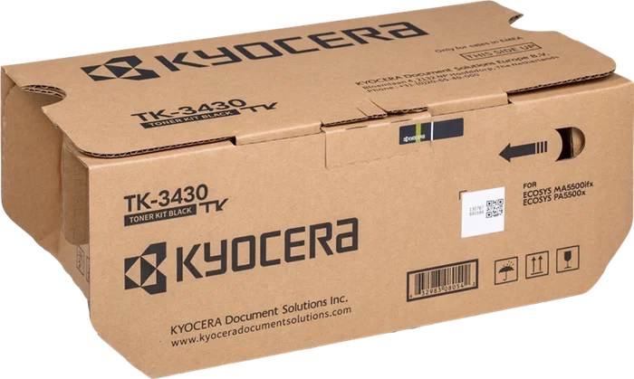 Kyocera TK-3430 Toner original noir (1T0C0W0NL0) pour ECOSYS MA5500ifx, PA5500X Kyocera TK-3430 Toner original noir (1T0C0W0NL0) pour ECOSYS MA5500ifx, PA5500X