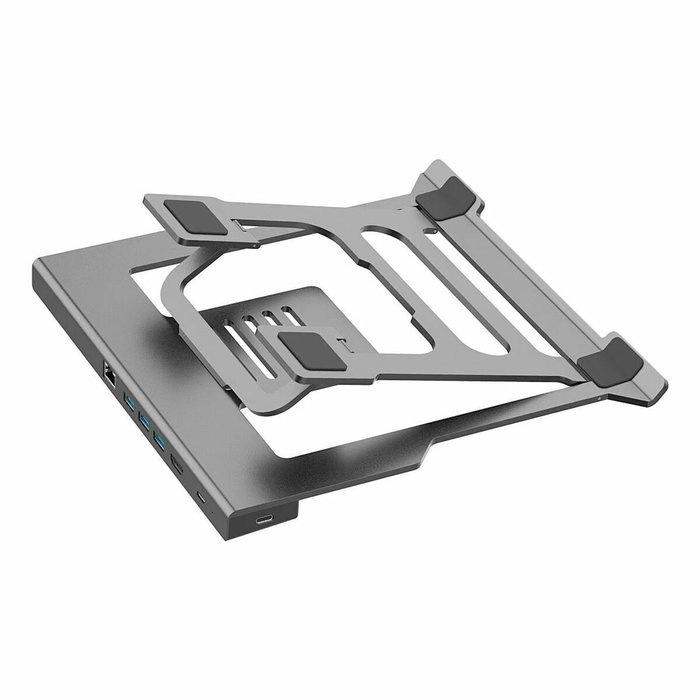 Support pour Ordinateur Portable CoolBox COO-ATRIL-DOCK Aluminium