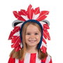 My Other Me - Déguisement Plumeau Indien pour Enfant - Taille Unique M - Pour 3 ans et plus - Rouge
