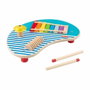 Fisher-Price Table musicale en bois avec instruments de percussion
