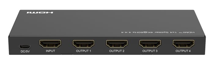 MicroConnect Splitter HDMI 1x4 4K@60Hz 4:4:4