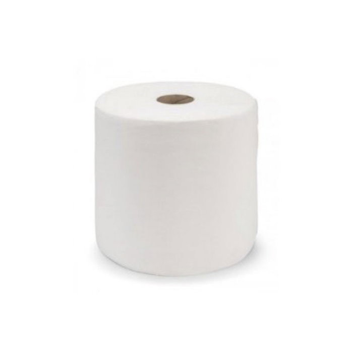 DUVER Bobine de papier toilette industrielle en cellulose, 2 couches, 1,2 kg (Pack de 6) DUVER Bobine de papier toilette industrielle en cellulose, 2 couches, 1,2 kg (Pack de 6)
