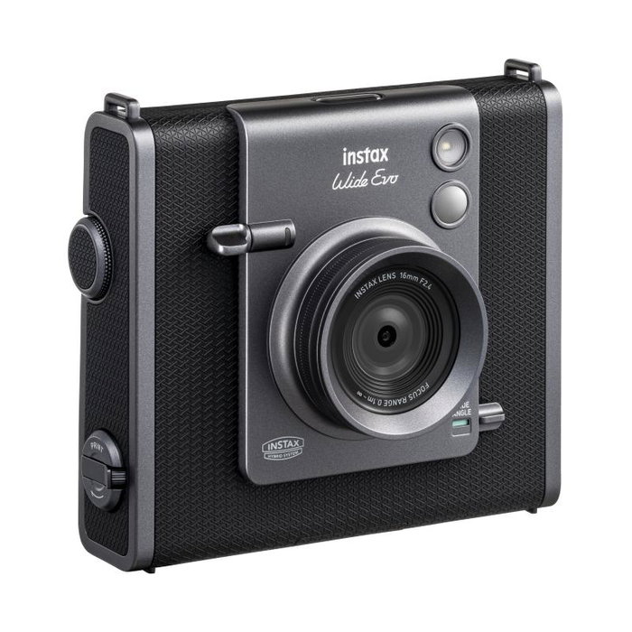 Fujifilm 16840933 Appareil photo instantané Instax Wide Evo, capteur CMOS, couleur noir Fujifilm 16840933 Appareil photo instantané Instax Wide Evo, capteur CMOS, couleur noir
