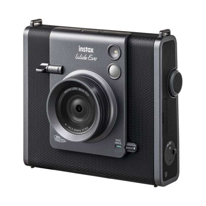 Fujifilm 16840933 Appareil photo instantané Instax Wide Evo, capteur CMOS, couleur noir Fujifilm 16840933 Appareil photo instantané Instax Wide Evo, capteur CMOS, couleur noir