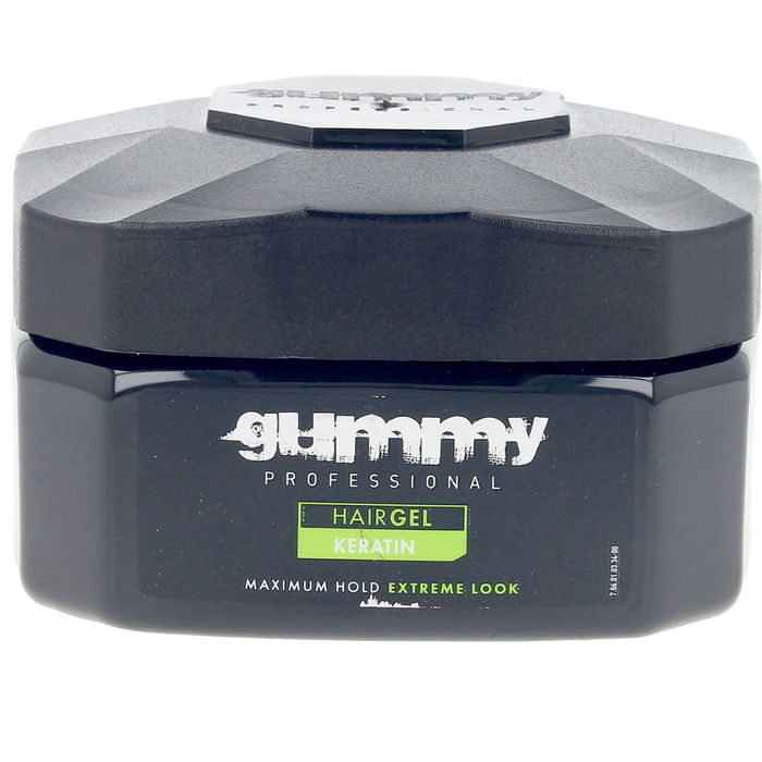 Gummy Gel Capillaire Gommant à la Kératine & Provitamine B5 - Fixation Puissante et Soin, 220 ml