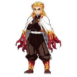 Madcow entertainment Lampe néon Demon Slayer: Kimetsu no Yaiba Rengoku 40 cm