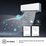 Hisense HB35XU0A Climatiseur Split Uni Pure 3500W Froid 3900W Chaud A+++ WiFi Silencieux 26dB