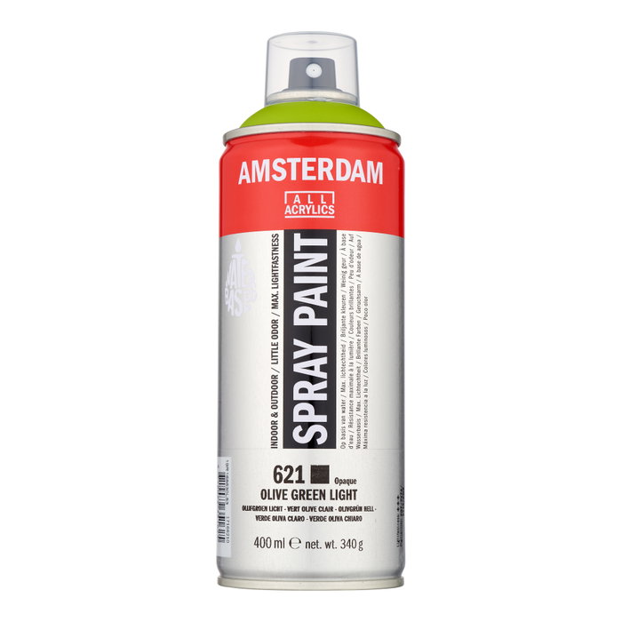Amsterdam Spraypaint Verde Oliva Claro 621 400 ml Amsterdam Spraypaint Verde Oliva Claro 621 400 ml