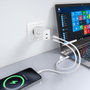 Chargeur mural Aisens ASCH-65W2P078-W Blanc 50 W