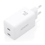 Chargeur mural Aisens ASCH-65W2P078-W Blanc 50 W