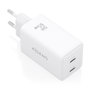 Chargeur mural Aisens ASCH-65W2P078-W Blanc 50 W