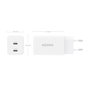 Chargeur mural Aisens ASCH-65W2P078-W Blanc 50 W