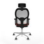 Piqueras y Crespo Chaise de Bureau Jorquera 2D086G2 Orange Foncé