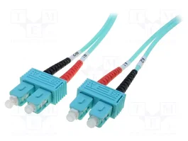 DIGITUS Patch cord en fibre optique OM3 SC/PC 10m