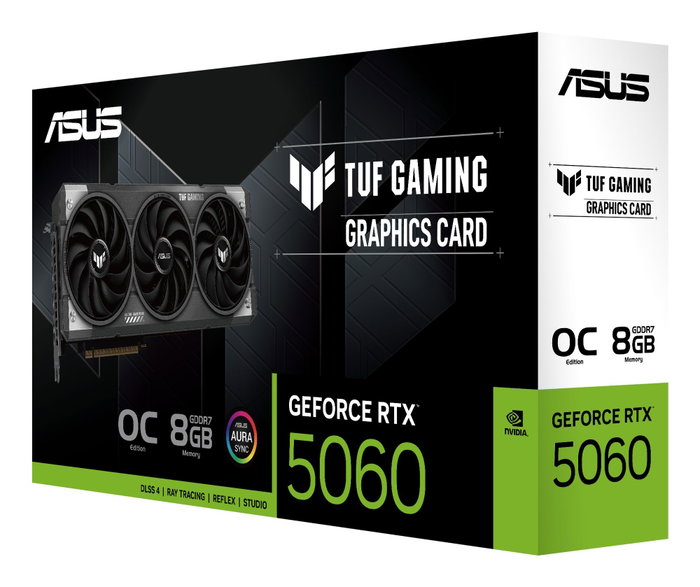 Asus TUF RTX5060 O8G Black