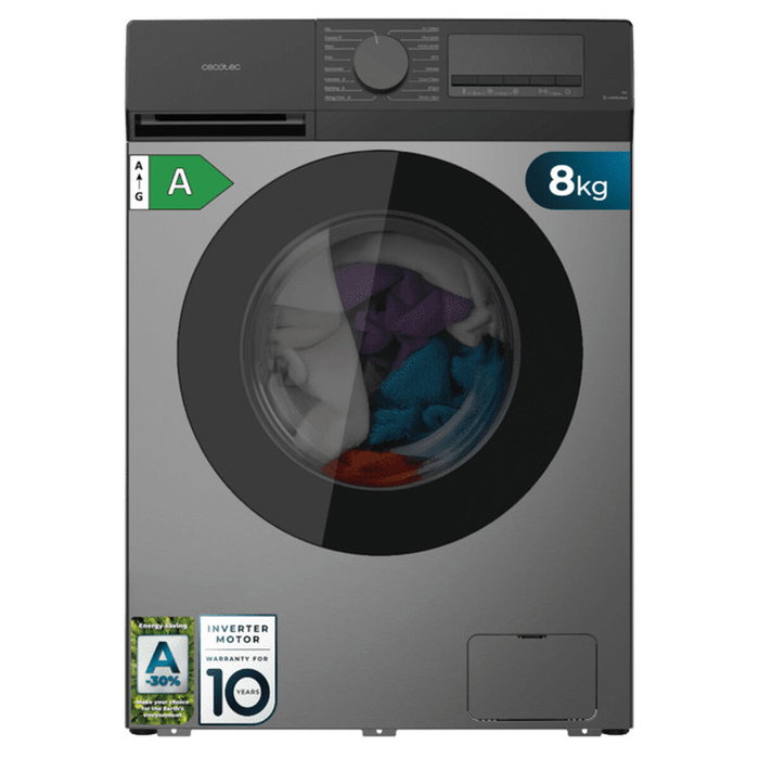 Cecotec Bolero DressCode 8450 Inverter 8 kg 1400 rpm Cecotec Bolero DressCode 8450 Inverter 8 kg 1400 rpm