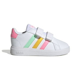 Chaussures de Sport pour Enfants Adidas Grand Court 2.0 CF Blanc
