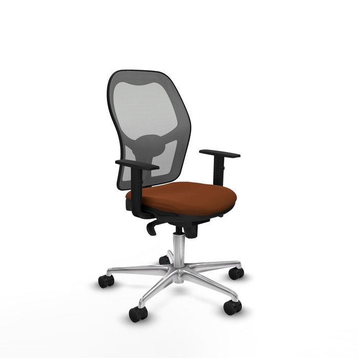 Piqueras y Crespo Chaise de Bureau 1D086N0 Marron Gris Piqueras y Crespo Chaise de Bureau 1D086N0 Marron Gris